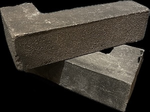 REAL BRICK. Кирпич ручной формовки RB КР/0,5ПФ угловой