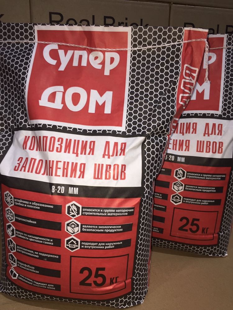 Затирка ИНТЕРЬЕРНАЯ "Real Brick"